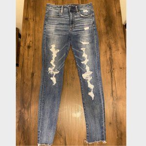 Destroyed Denim Jeans